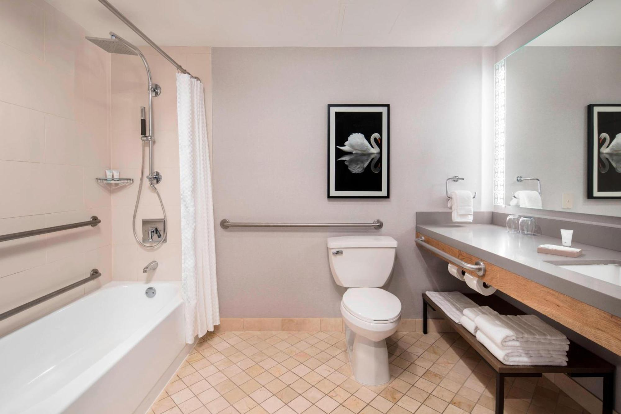 Traditional King Room Adapted Tub Mobility Accessible